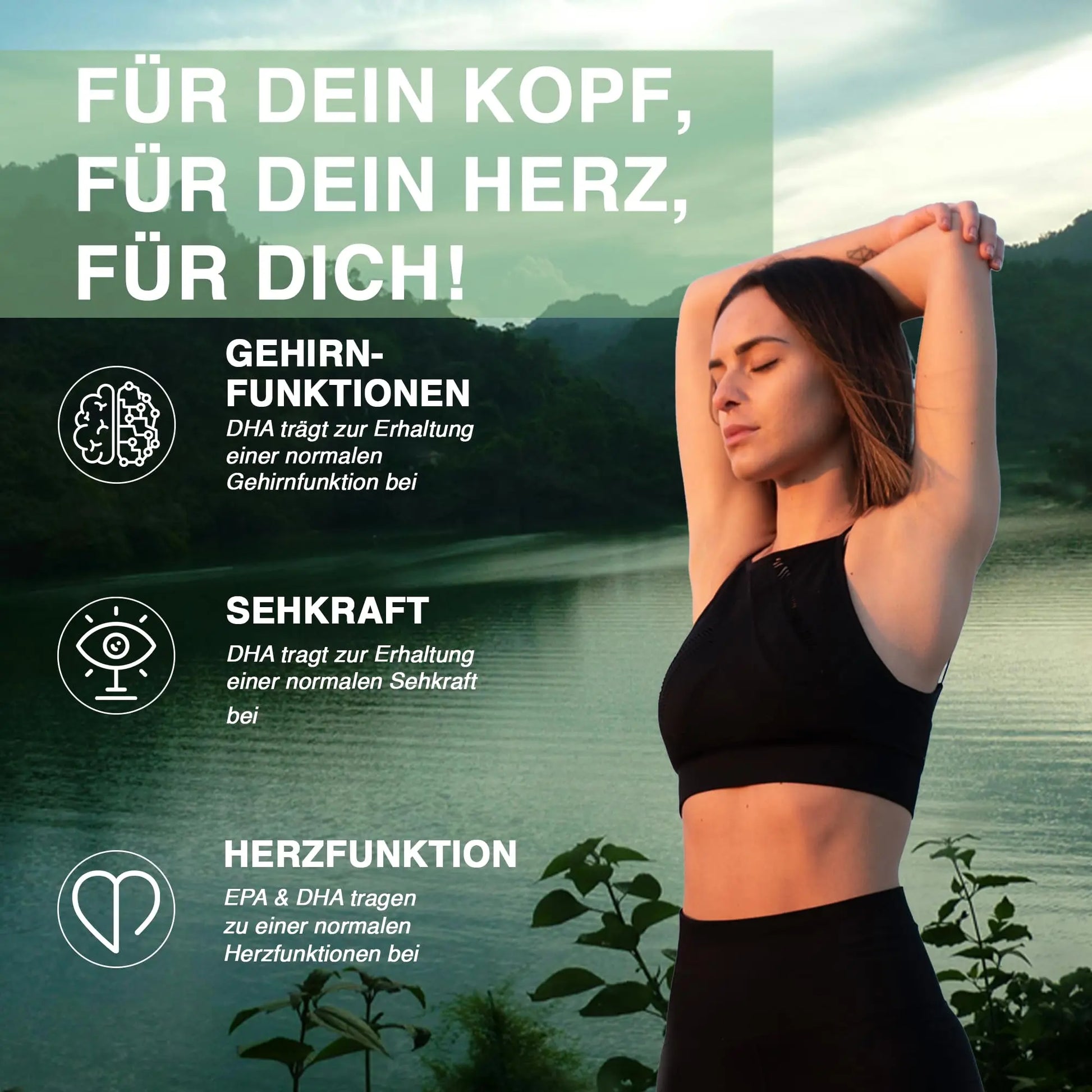 Omega 3 Kapseln 1 x 120 Kapseln mit 750mg  EPA & DHA pro Kapsel Amazing Nature®