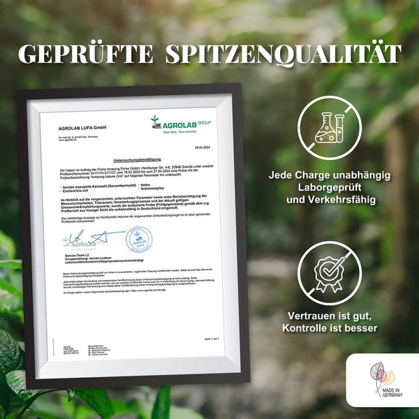 Zink 25mg | Zinkbisglycinat | 365 Tabletten | Jahresvorrat Amazing Prime GmbH